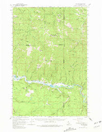 St. Joe Idaho Historical topographic map, 1:62500 scale, 15 X 15 Minute, Year 1957