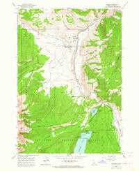 Stanley Idaho Historical topographic map, 1:24000 scale, 7.5 X 7.5 Minute, Year 1963