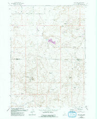 Star Lake Idaho Historical topographic map, 1:24000 scale, 7.5 X 7.5 Minute, Year 1971