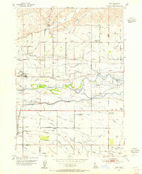 Star Idaho Historical topographic map, 1:24000 scale, 7.5 X 7.5 Minute, Year 1953