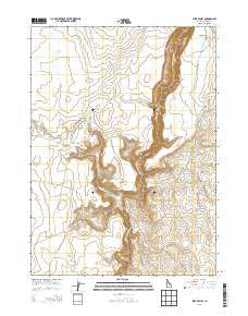 Star Valley Idaho Current topographic map, 1:24000 scale, 7.5 X 7.5 Minute, Year 2013