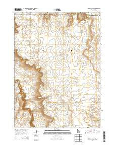 State Line Camp Idaho Current topographic map, 1:24000 scale, 7.5 X 7.5 Minute, Year 2013