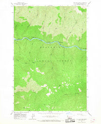 Stillman Point Idaho Historical topographic map, 1:24000 scale, 7.5 X 7.5 Minute, Year 1966