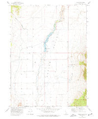 Stone Idaho Historical topographic map, 1:24000 scale, 7.5 X 7.5 Minute, Year 1973