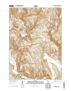 Stonehouse Creek Idaho Current topographic map, 1:24000 scale, 7.5 X 7.5 Minute, Year 2013