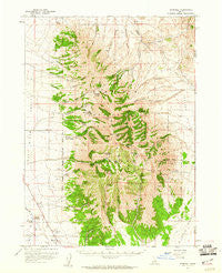 Strevell Idaho Historical topographic map, 1:62500 scale, 15 X 15 Minute, Year 1959