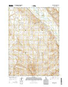 Sugar Valley Idaho Current topographic map, 1:24000 scale, 7.5 X 7.5 Minute, Year 2013