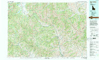 Sun Valley Idaho Historical topographic map, 1:100000 scale, 30 X 60 Minute, Year 1992