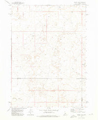 Sunset Lake Idaho Historical topographic map, 1:24000 scale, 7.5 X 7.5 Minute, Year 1972