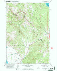 Targhee Pass Idaho Historical topographic map, 1:24000 scale, 7.5 X 7.5 Minute, Year 1964