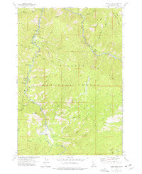 Teapot Mtn Idaho Historical topographic map, 1:24000 scale, 7.5 X 7.5 Minute, Year 1973