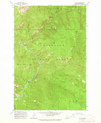 The Nub Idaho Historical topographic map, 1:24000 scale, 7.5 X 7.5 Minute, Year 1963