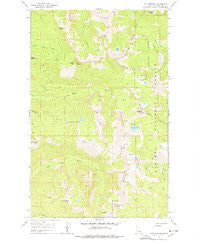 The Wigwams Idaho Historical topographic map, 1:24000 scale, 7.5 X 7.5 Minute, Year 1967
