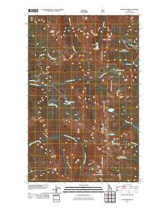 The Wigwams Idaho Historical topographic map, 1:24000 scale, 7.5 X 7.5 Minute, Year 2011