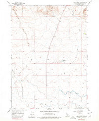 Thorn Creek SW Idaho Historical topographic map, 1:24000 scale, 7.5 X 7.5 Minute, Year 1957