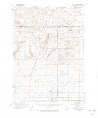 Thorn Creek Idaho Historical topographic map, 1:62500 scale, 15 X 15 Minute, Year 1957