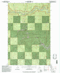 Three Sisters Idaho Historical topographic map, 1:24000 scale, 7.5 X 7.5 Minute, Year 1995