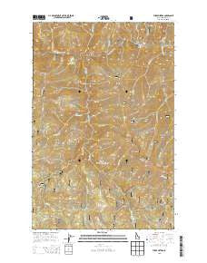 Three Sisters Idaho Current topographic map, 1:24000 scale, 7.5 X 7.5 Minute, Year 2013