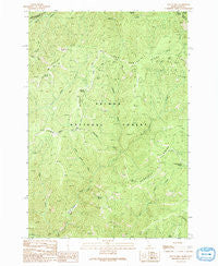 Tincup Hill Idaho Historical topographic map, 1:24000 scale, 7.5 X 7.5 Minute, Year 1991