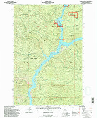 Township Butte Idaho Historical topographic map, 1:24000 scale, 7.5 X 7.5 Minute, Year 1994