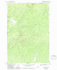 Trapper Creek Idaho Historical topographic map, 1:24000 scale, 7.5 X 7.5 Minute, Year 1978