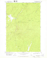 Trapper Creek Idaho Historical topographic map, 1:24000 scale, 7.5 X 7.5 Minute, Year 1978