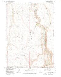 Triplet Butte Idaho Historical topographic map, 1:24000 scale, 7.5 X 7.5 Minute, Year 1979