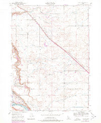 Tuttle Idaho Historical topographic map, 1:24000 scale, 7.5 X 7.5 Minute, Year 1949