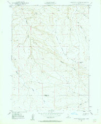 Twentymile Butte Idaho Historical topographic map, 1:24000 scale, 7.5 X 7.5 Minute, Year 1948