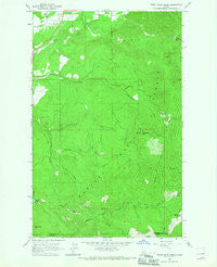 Twentymile Creek Idaho Historical topographic map, 1:24000 scale, 7.5 X 7.5 Minute, Year 1965