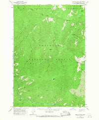 Vermilion Peak Idaho Historical topographic map, 1:24000 scale, 7.5 X 7.5 Minute, Year 1966