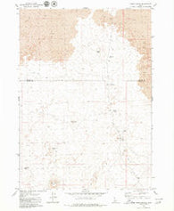 Wagon Butte Idaho Historical topographic map, 1:24000 scale, 7.5 X 7.5 Minute, Year 1979
