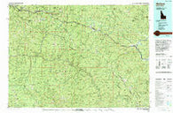 Wallace Idaho Historical topographic map, 1:100000 scale, 30 X 60 Minute, Year 1994