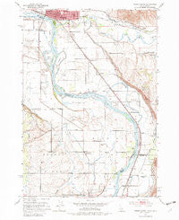 Weiser South Idaho Historical topographic map, 1:24000 scale, 7.5 X 7.5 Minute, Year 1951