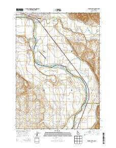 Weiser South Idaho Current topographic map, 1:24000 scale, 7.5 X 7.5 Minute, Year 2013