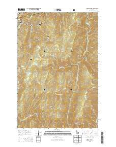 Weitas Butte Idaho Current topographic map, 1:24000 scale, 7.5 X 7.5 Minute, Year 2013