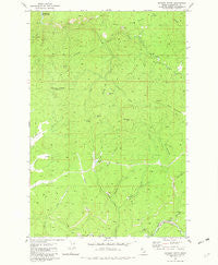 Whiskey Butte Idaho Historical topographic map, 1:24000 scale, 7.5 X 7.5 Minute, Year 1981
