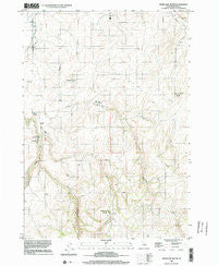 White Owl Butte Idaho Historical topographic map, 1:24000 scale, 7.5 X 7.5 Minute, Year 1998