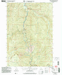 White Rock Peak Idaho Historical topographic map, 1:24000 scale, 7.5 X 7.5 Minute, Year 2004