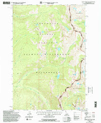 White Sand Lake Idaho Historical topographic map, 1:24000 scale, 7.5 X 7.5 Minute, Year 1994