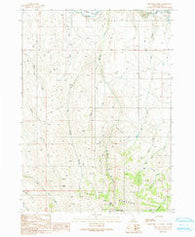 Williams Creek Idaho Historical topographic map, 1:24000 scale, 7.5 X 7.5 Minute, Year 1990