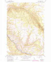 Woodland Idaho Historical topographic map, 1:24000 scale, 7.5 X 7.5 Minute, Year 1967