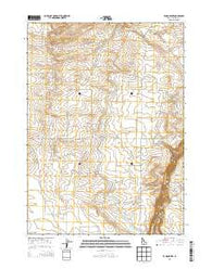 Yahoo Creek Idaho Current topographic map, 1:24000 scale, 7.5 X 7.5 Minute, Year 2013