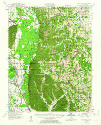 Alto Pass Illinois Historical topographic map, 1:62500 scale, 15 X 15 Minute, Year 1947