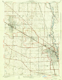 Arlington Heights Illinois Historical topographic map, 1:24000 scale, 7.5 X 7.5 Minute, Year 1927