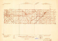 Arrowsmith Illinois Historical topographic map, 1:48000 scale, 15 X 15 Minute, Year 1930