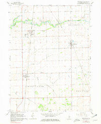 Beaverville Illinois Historical topographic map, 1:24000 scale, 7.5 X 7.5 Minute, Year 1964