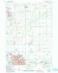 Belvidere North Illinois Historical topographic map, 1:24000 scale, 7.5 X 7.5 Minute, Year 1970