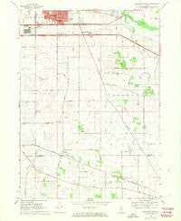 Belvidere South Illinois Historical topographic map, 1:24000 scale, 7.5 X 7.5 Minute, Year 1968