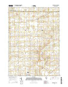 Belvidere NE Illinois Current topographic map, 1:24000 scale, 7.5 X 7.5 Minute, Year 2015